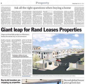 Tinderwood Village launched by Rand Leases - REDi