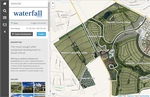 Interactive Sales Map